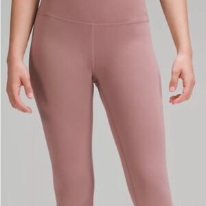 NWT Lululemon Wunder Train 25” leggings